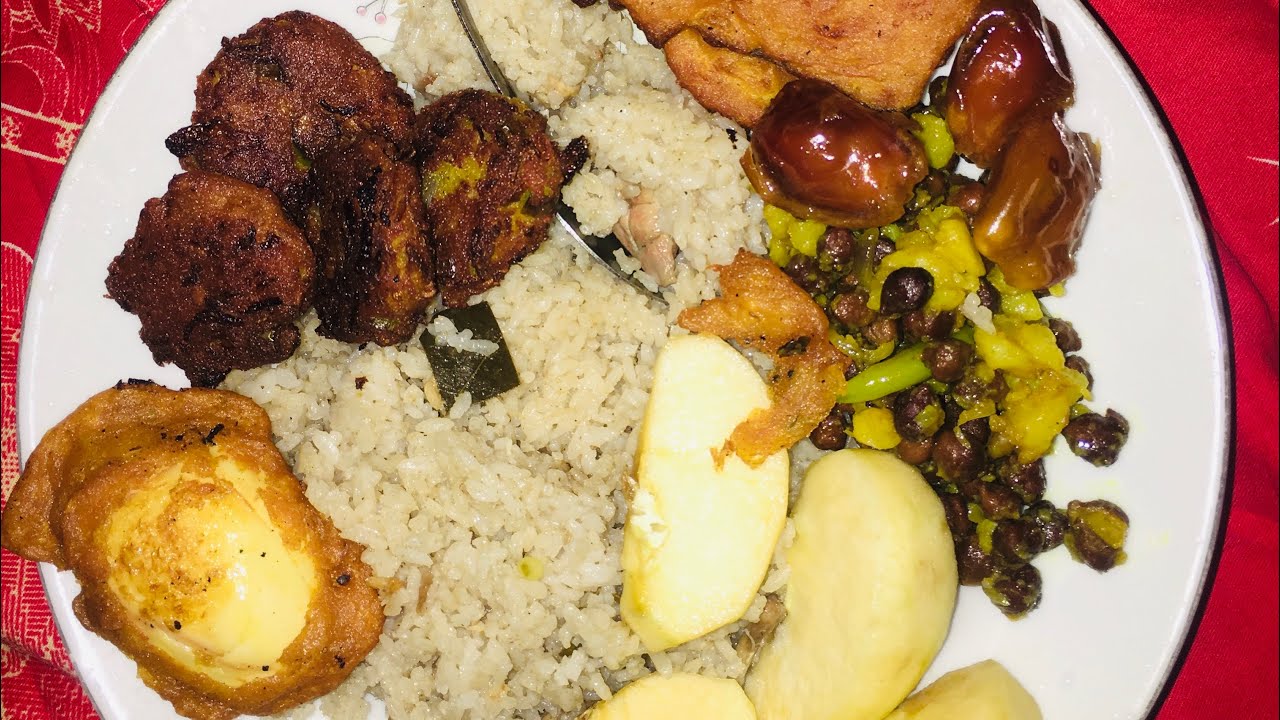 Iftar with family in the second Ramadan