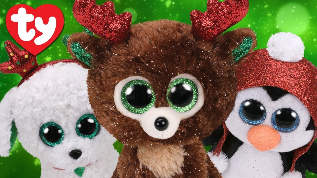 New Beanie Boos! 2019 Holiday Beanies