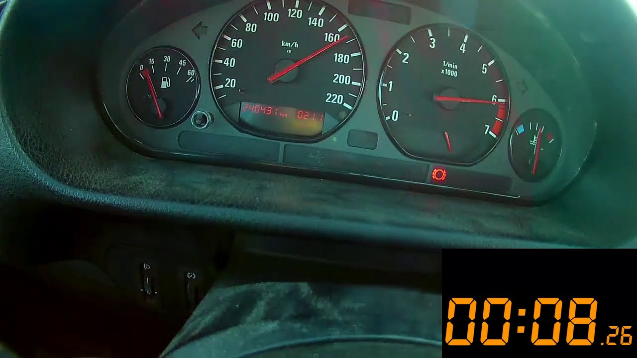Bmw E36 Eaton m45 to m62 Last test 100-200km/h