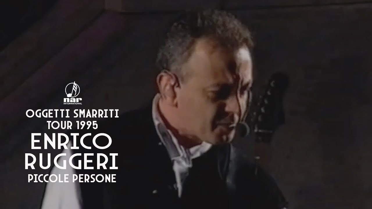 Enrico Ruggeri - Piccole persone (Oggetti Smarriti Live Tour 1995)