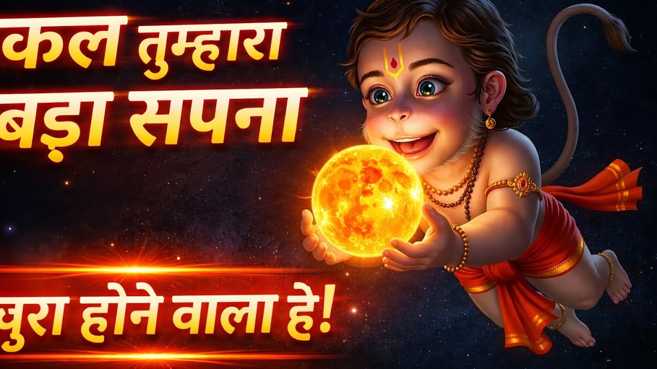 कल तुम्हारा  बड़ा  सपना पूरा होने वाला हैं ||Hanuman  ji ka messages 💌...