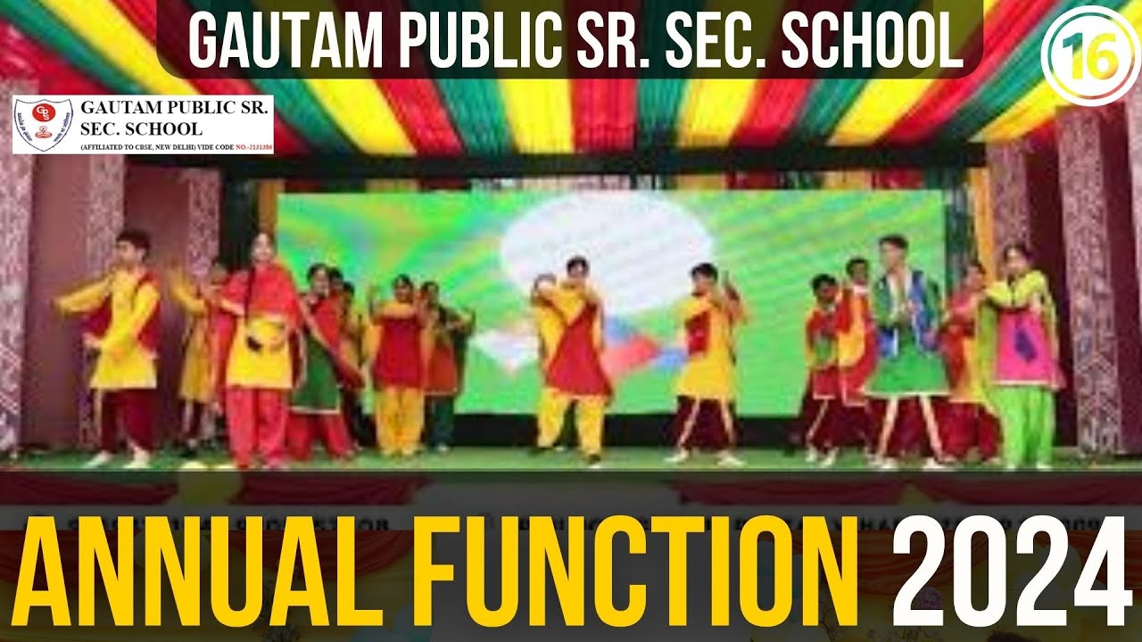 AAYI BASANT Song Performed By Students | Annual Function BASANTOTSAV | Gautam Public Sr. Sec. School