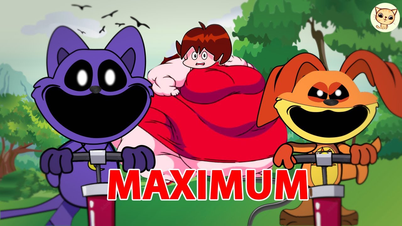 Fat Catnap X Dogday Smiling Critters Inflates Fat Girlfriend Part 3