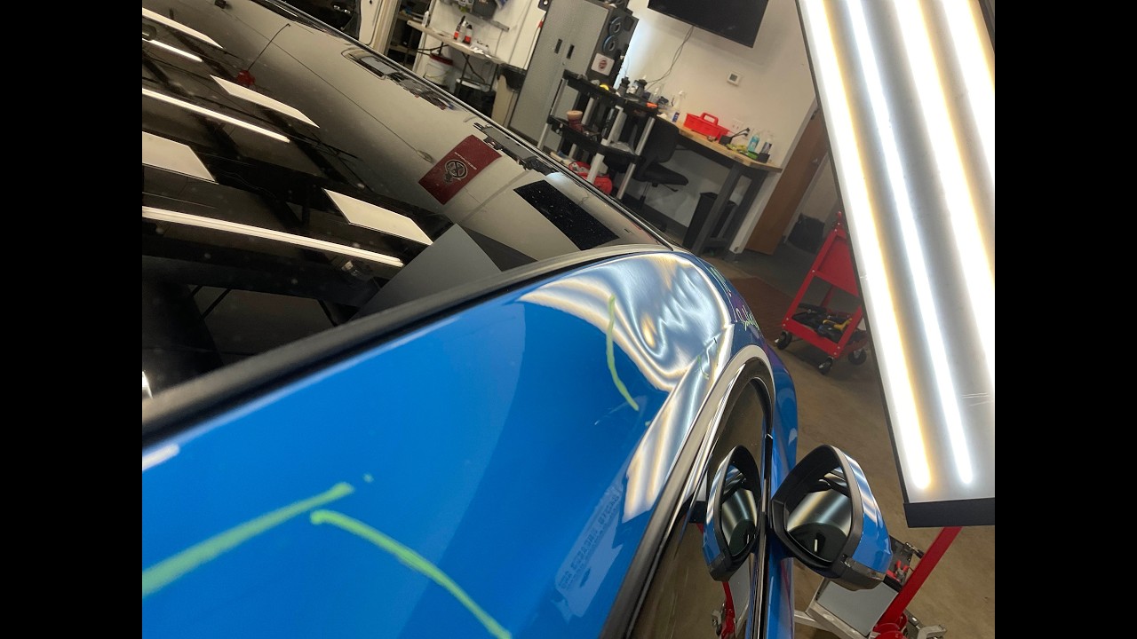 Audi Roof Rail Repair - All Glue Pull, No paint.