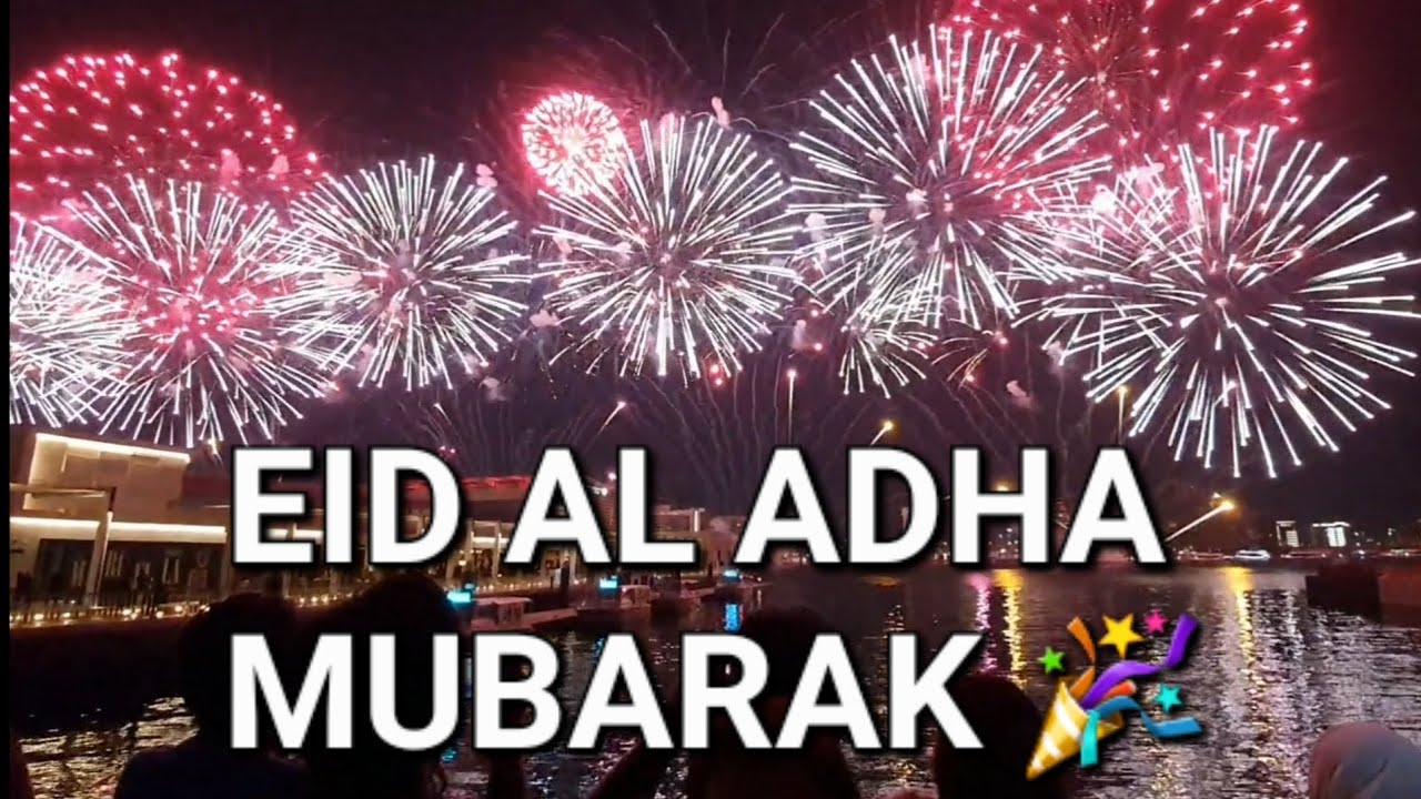 Eid Al Adha Fireworks_Yas Waterfront, Abu Dhabi,UAE 🇦🇪#eidaladha #fireworks #celebration #yasisland