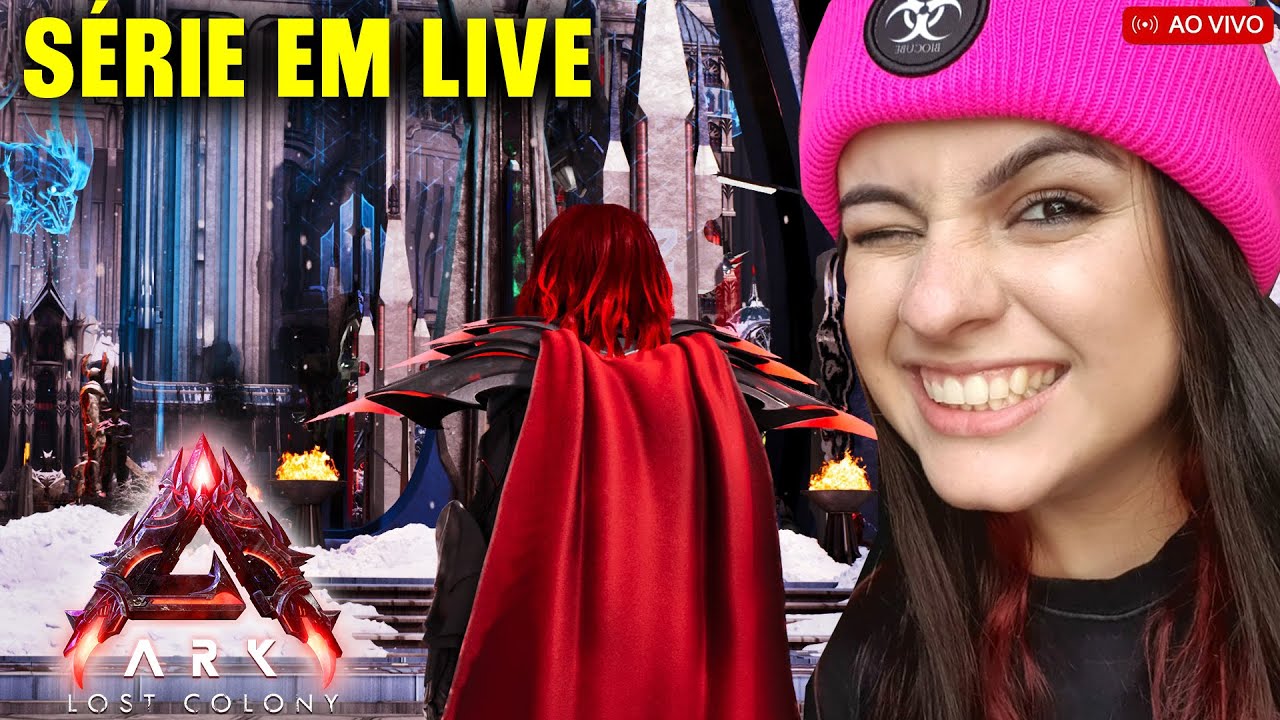 🔴ARK LOST COLONY🔴DIA DE TENTAR FAZER OS OUTPOSTS !!! (!pix) (!membro)
