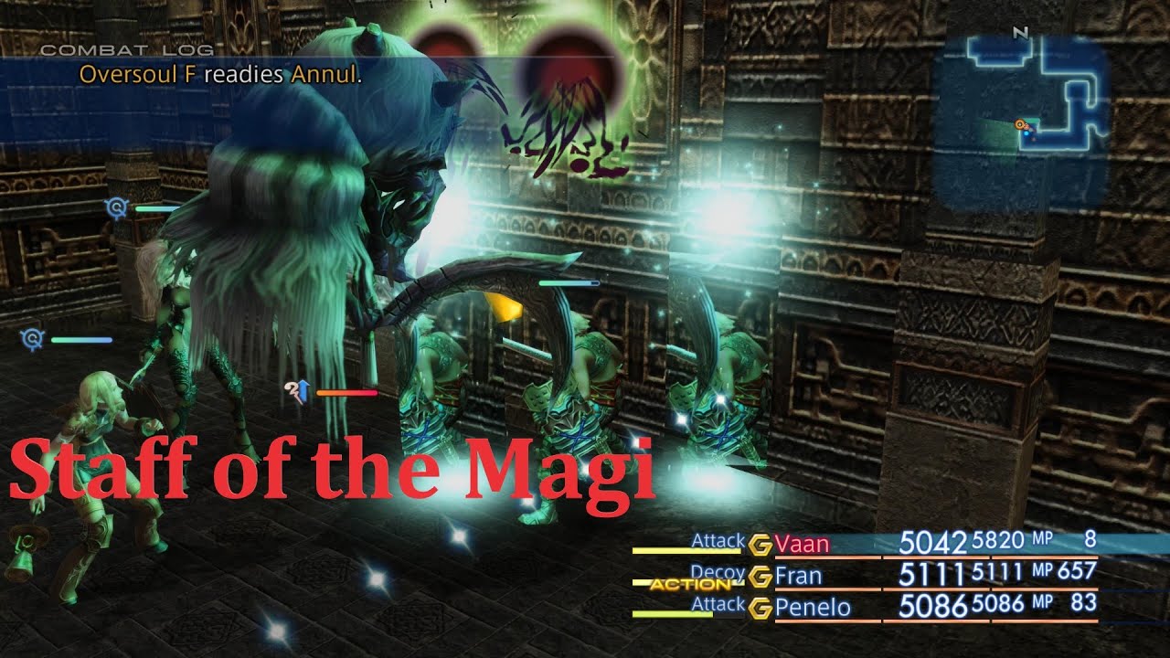Final Fantasy XII The Zodiac Age OP Before Osmone P23 (Oversoul, Staff of the Magi)