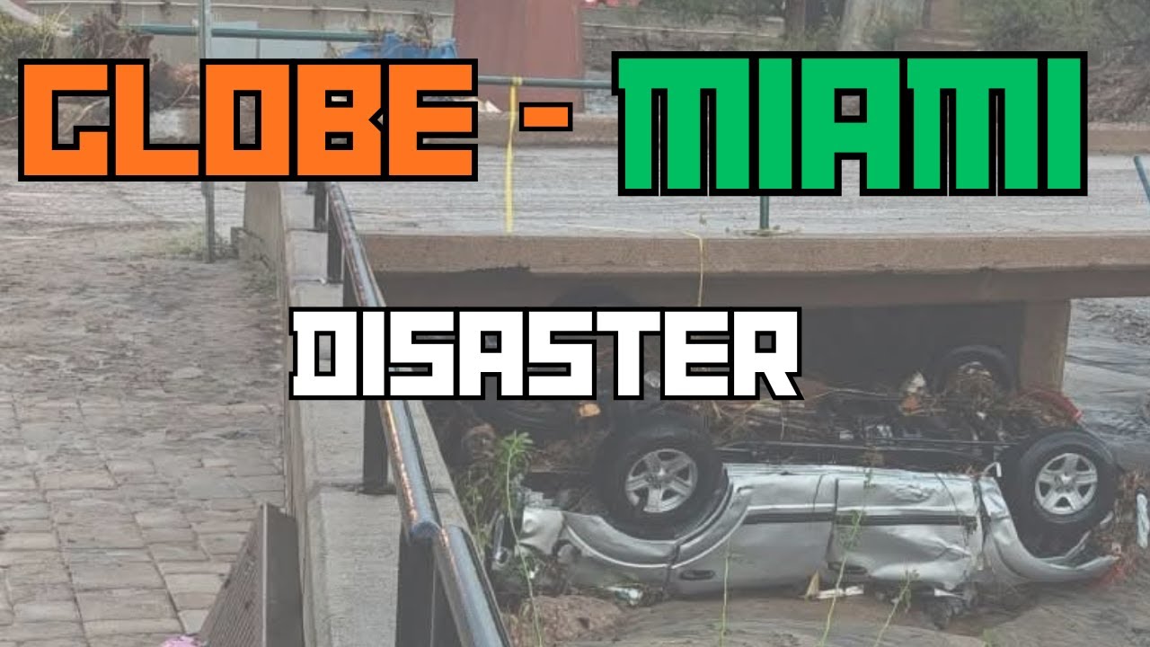 Смертельное наводнение обрушилось на Глобус, Аризона