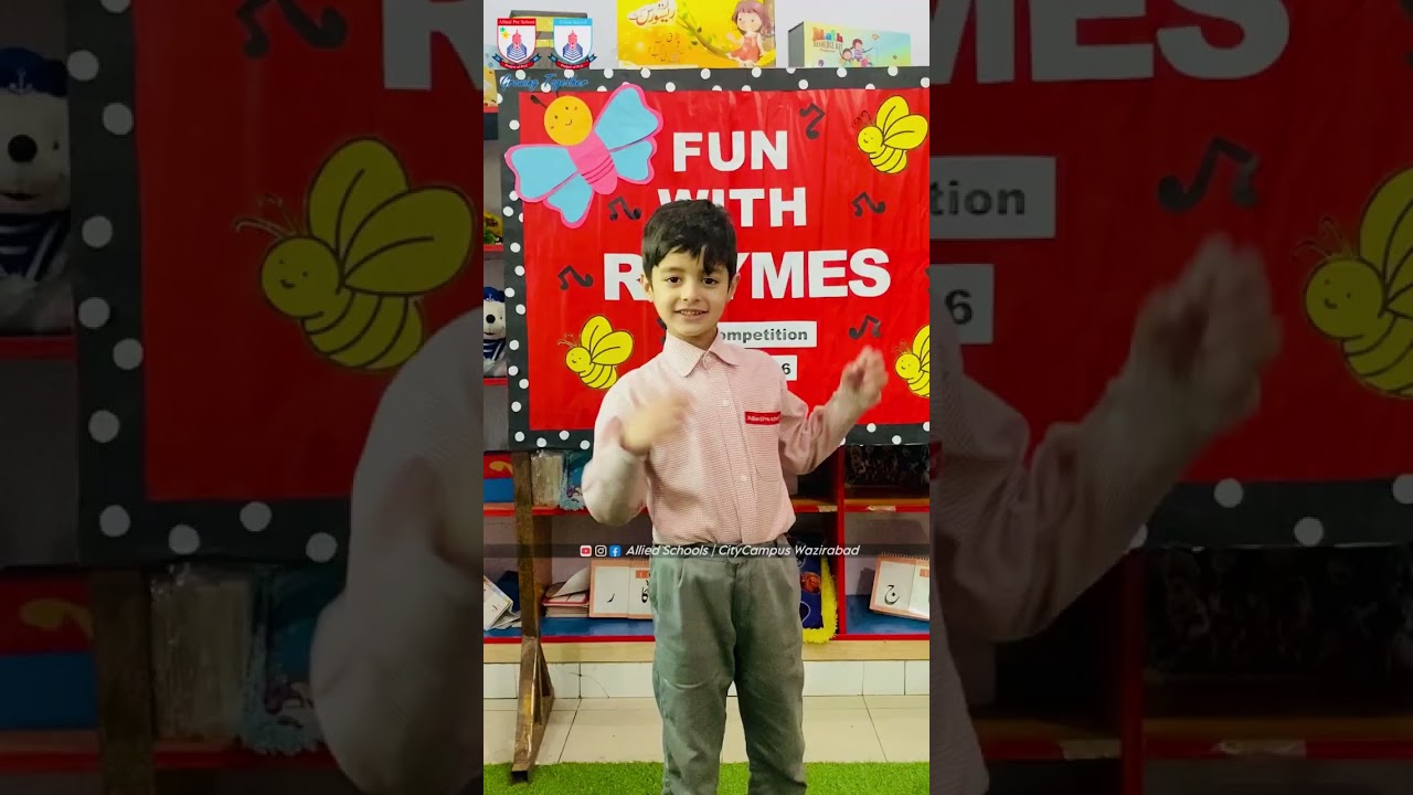 Preschool Rhymes Competition English and Urdu