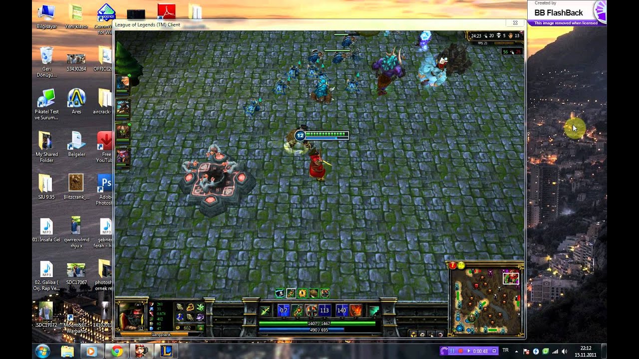 gp ile teemoya tek atmak..