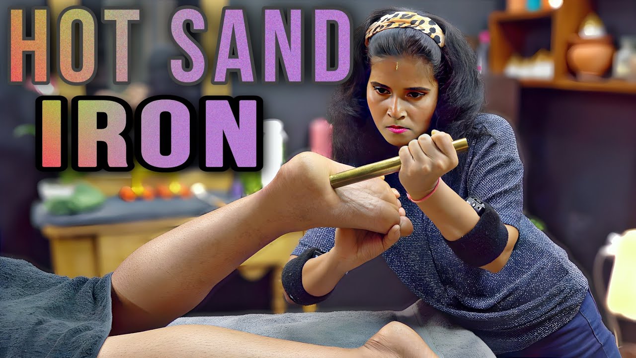 Cosmic Lady Painkiller Leg Massage Tutorial💈How To Relief Your Whole Day Stress💈Ankle Cracking