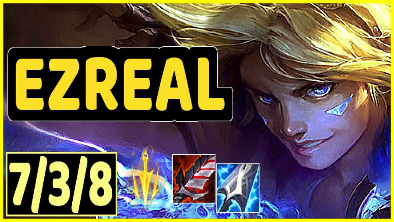 EZREAL VS JHIN - 7/3/8 KDA ADC GAMEPLAY CHALLENGER I