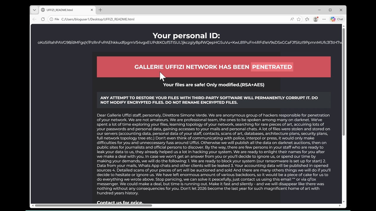 Venere ransomware (.venere1 virus) - how to remove?