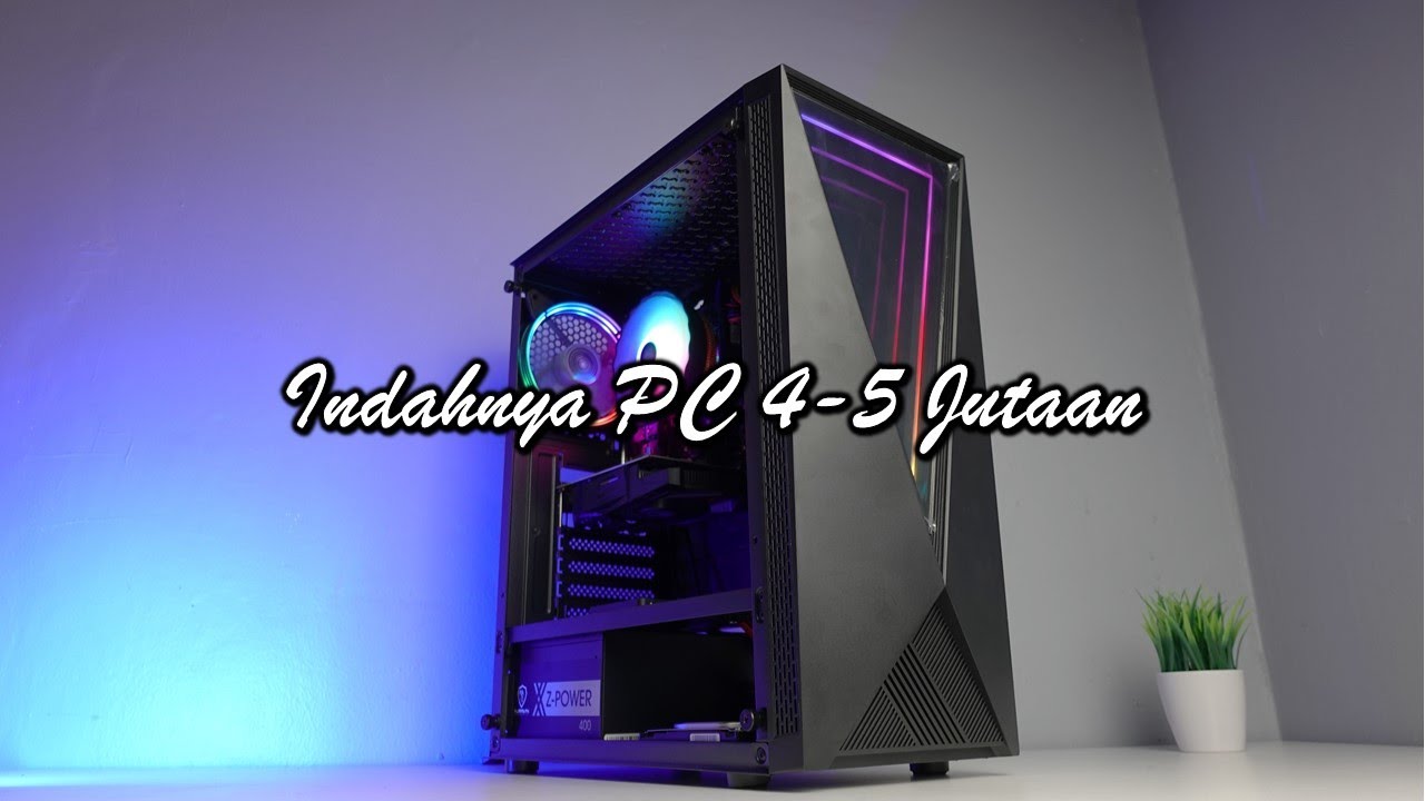 #57 Rakit PC indah sesuai kebutuhan | Rakit PC 5juta ft Casing Vurrion Voltus
