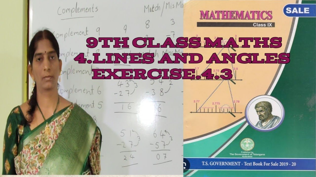 9th exercise 4.3/Lines and Angels exercise.3/9thclass maths exercise 4.3/#srieducation/9thclass math
