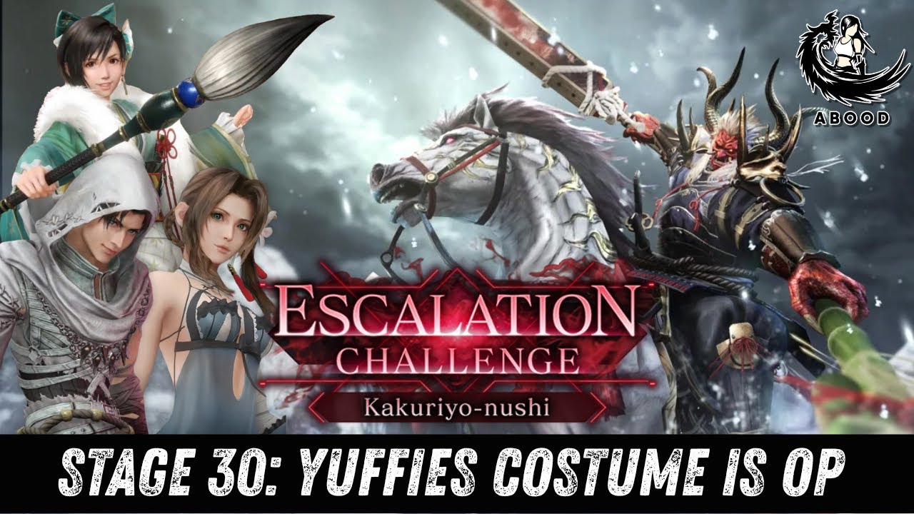 FF7EC New Year Escalation Kakuriyo-Nushi LV30 : Yuffie New Year showcase