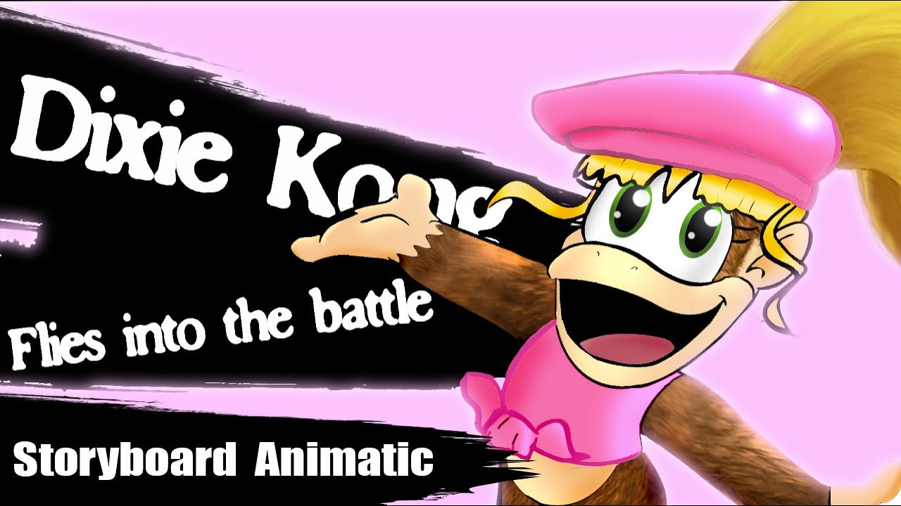 Super Smash Bros. Ultimate - Dixie Kong Reveal Trailer (animatic)
