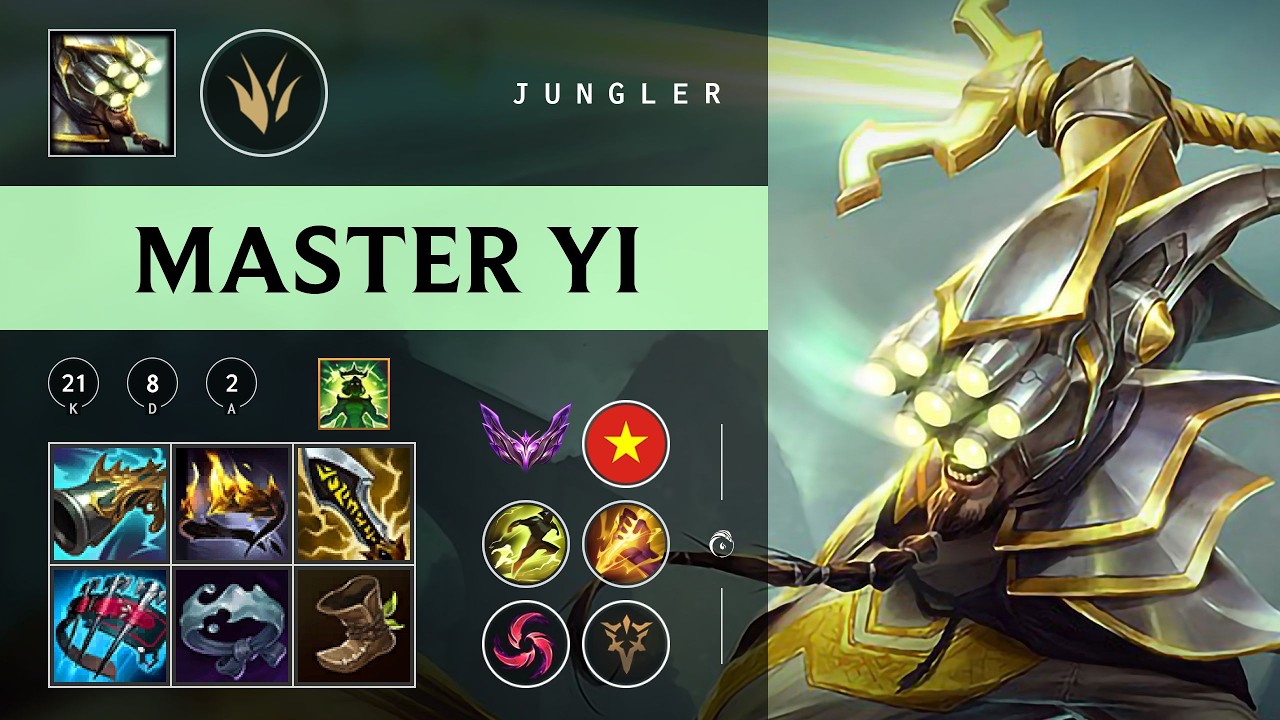 Master Yi Jungle vs Naafiri - VN Master Patch 26.05