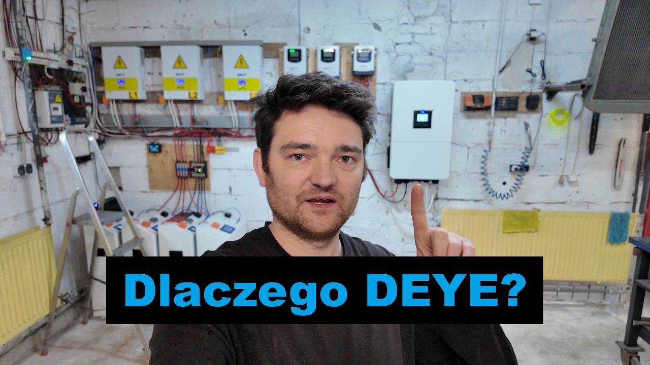 Deye zamontowane, praca hybrydowa, dlaczego Deye?