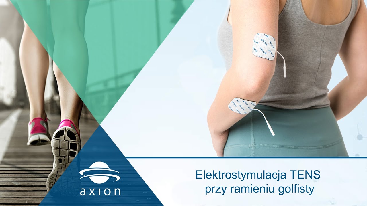 Elektrostymulacja TENS przy ramieniu golfisty