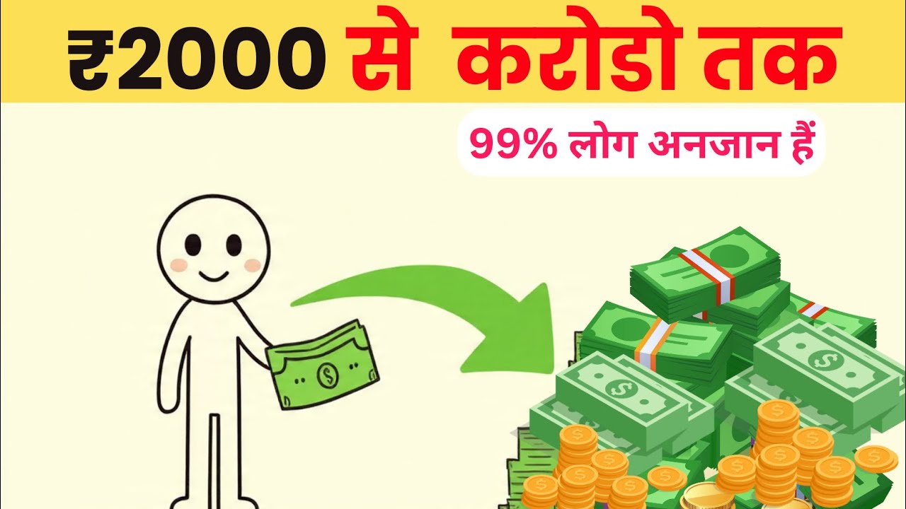₹2000 SIP से करोड़ों कैसे बनते हैं? | ETF Investment पूरा सच (Hindi)