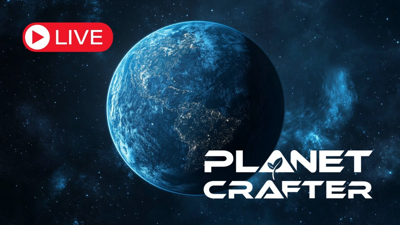 Planet Crafter: Toxicity (Live) | Surviving the Deadly Green Planet
