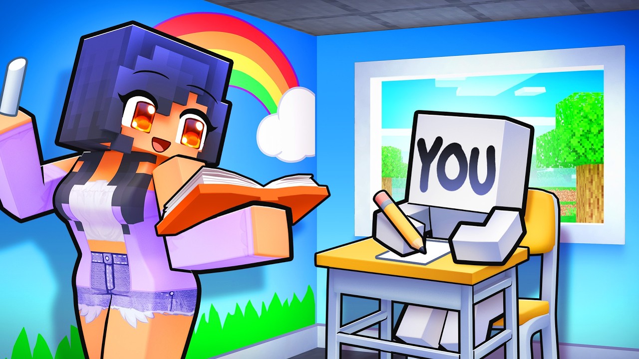 I TEACH YOU Minecraft!