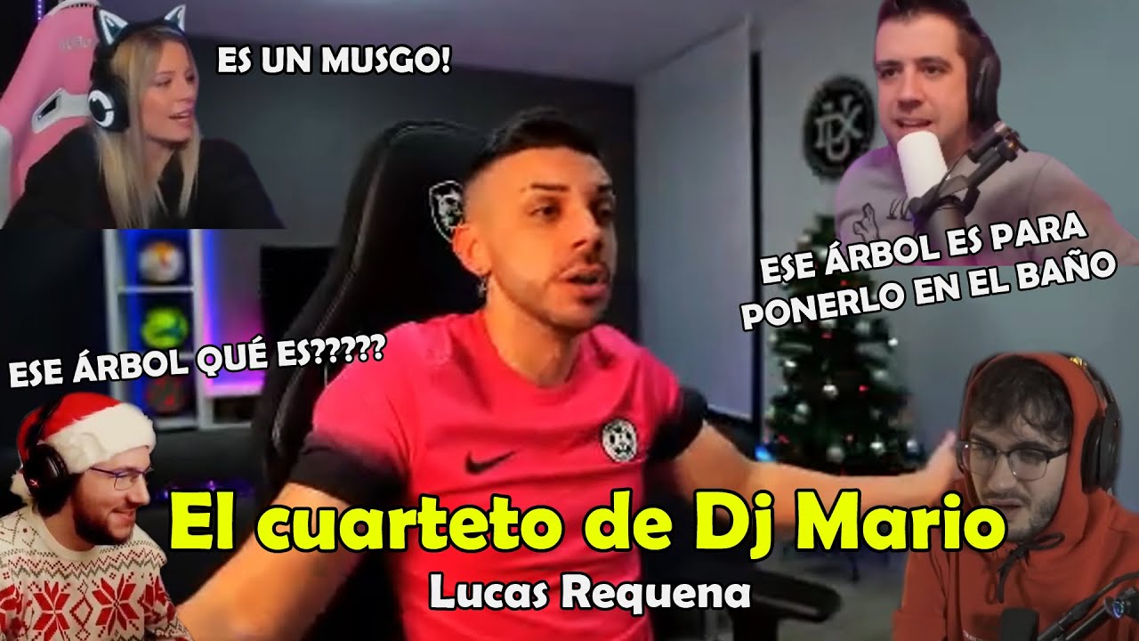 EL CUARTETO DE @DjMaRiiO - Lucas Requena | Feat. @auron, @RebornLive, @_biyin y @wismichu