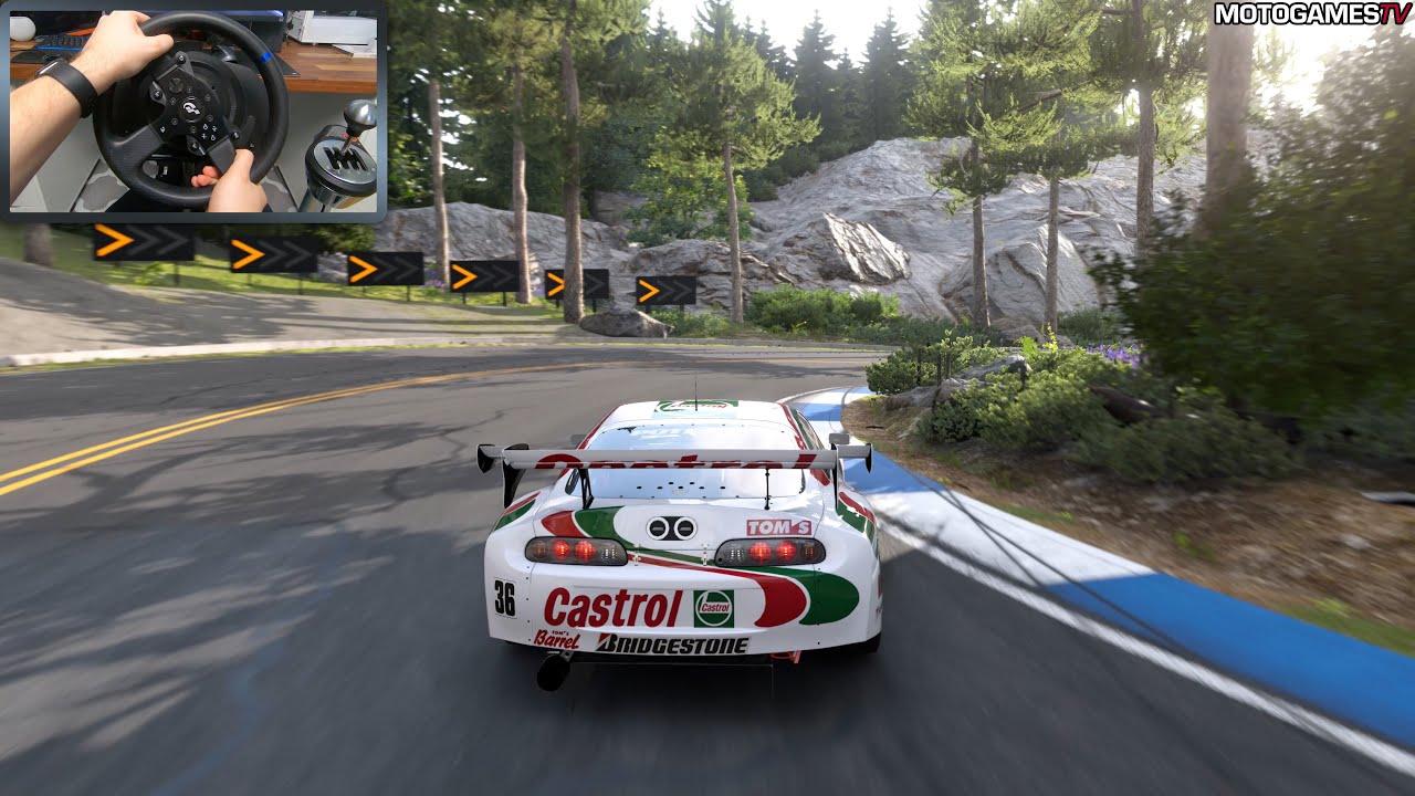 Gran Turismo 7 - 1997 Toyota Supra GT500 | Thrustmaster T300RS Gameplay [PS5]