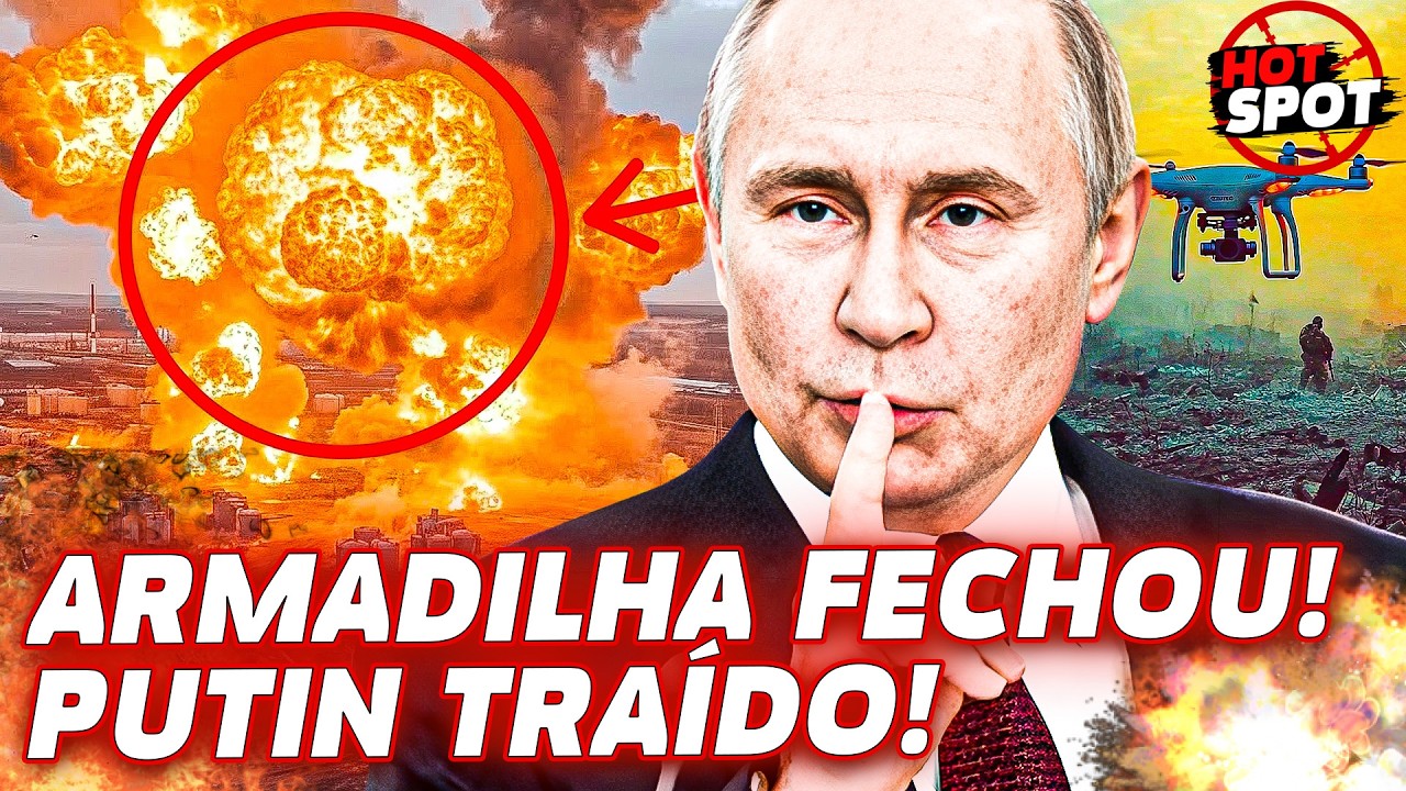 🚨 Algo GRAVE aconteceu! Rússia cercada por Ásia e Europa! | Ponto Quente