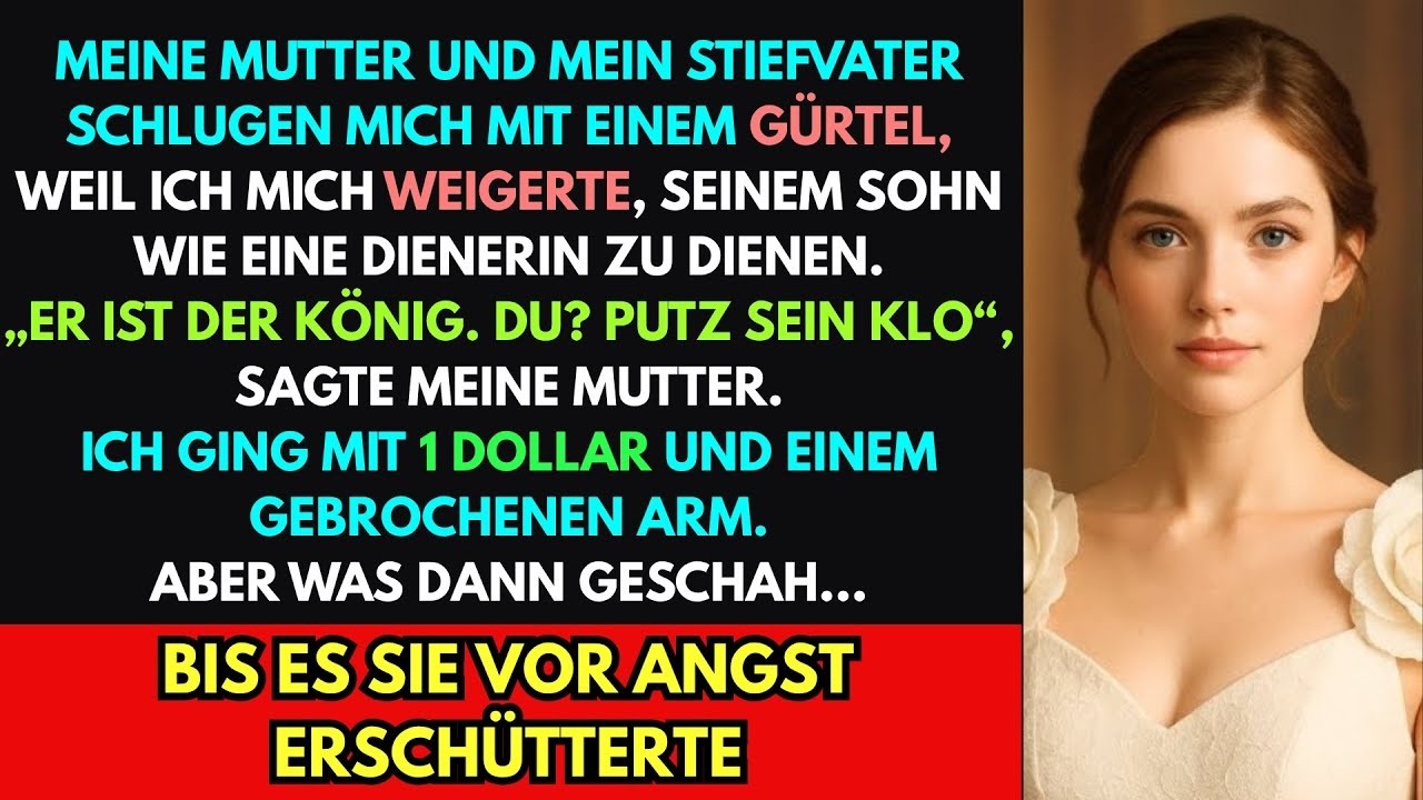 Mama & Stiefvater schlugen mich mit dem Gürtel – ich ging mit 1 $, sie hatten keine Ahnung