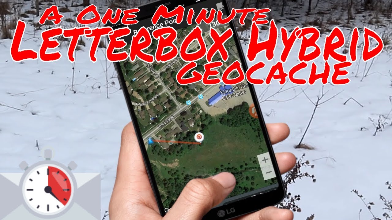 A One Minute Letterbox Hybrid geocache