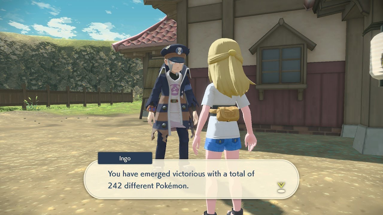 Path of Solitude complete (242 Pokemon) - Legends Arceus