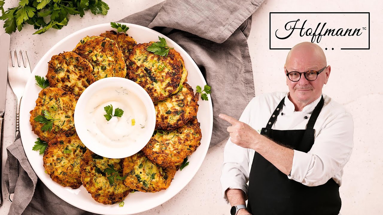 Köstliche Zucchinitaler mit verlockendem Dip: Ein Rezept zum Genießen I @CALLEkocht - Omas Rezepte