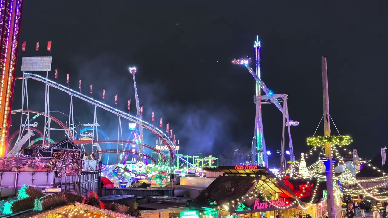 General View from Cafe Bavaria Balcony @ Hyde Park Winter Wonderland 2025