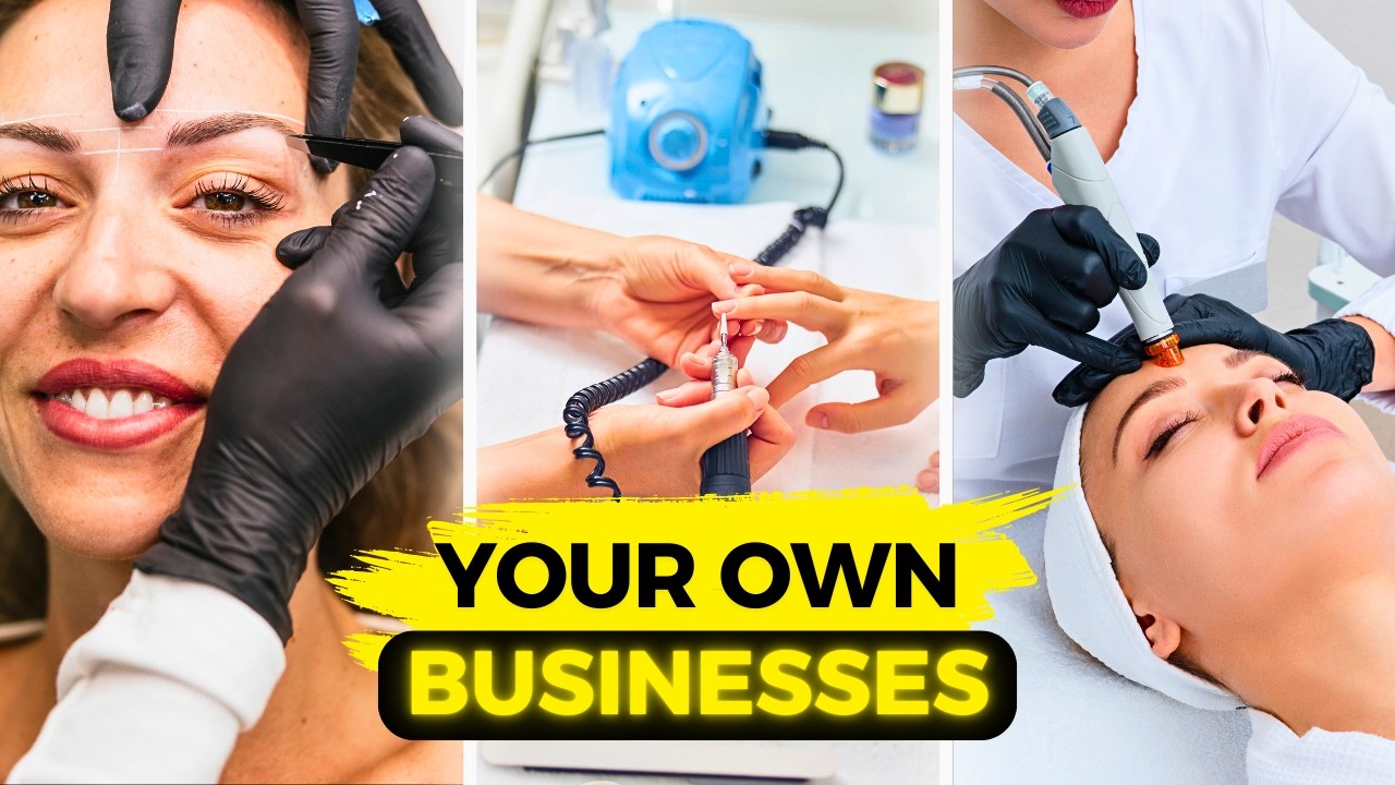 11 PROFITABLE Beauty Businesses That Will Get You OUT OF POVERTY! Act NOW! 💡💰