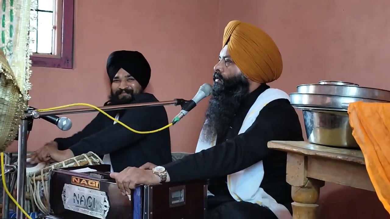 ਅਨਦੁ ਭਇਆ ਵਡਭਾਗੀਹੋ ਗ੍ਰਿਹਿ ਪ੍ਰਗਟੇ ਪ੍ਰਰ ਆਇ ਜੀਉ (Bhai Satnam Singh Panniwala fatha Sri Muktsar Sahib)