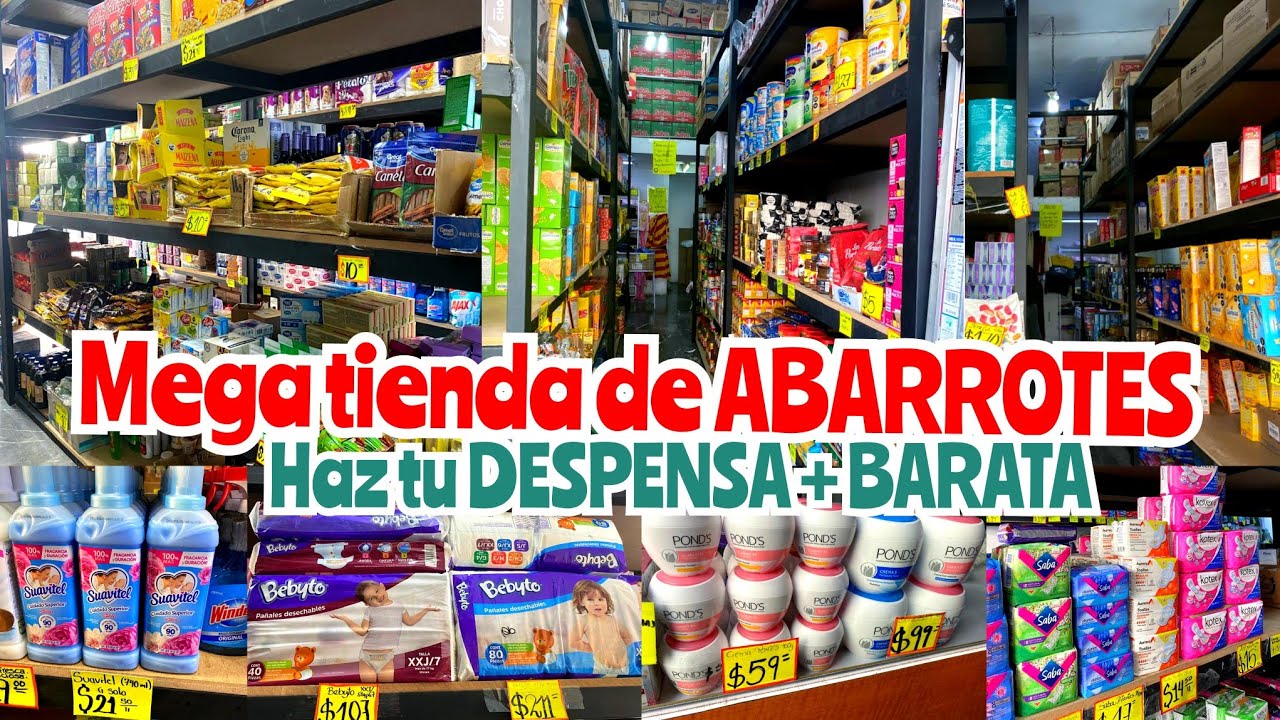 Abren MEGA BODEGA de ABARROTES 😱 Despensa mucho más BARATA en el CENTRO CDMX 🤑 Inicia tu NEGOCIO
