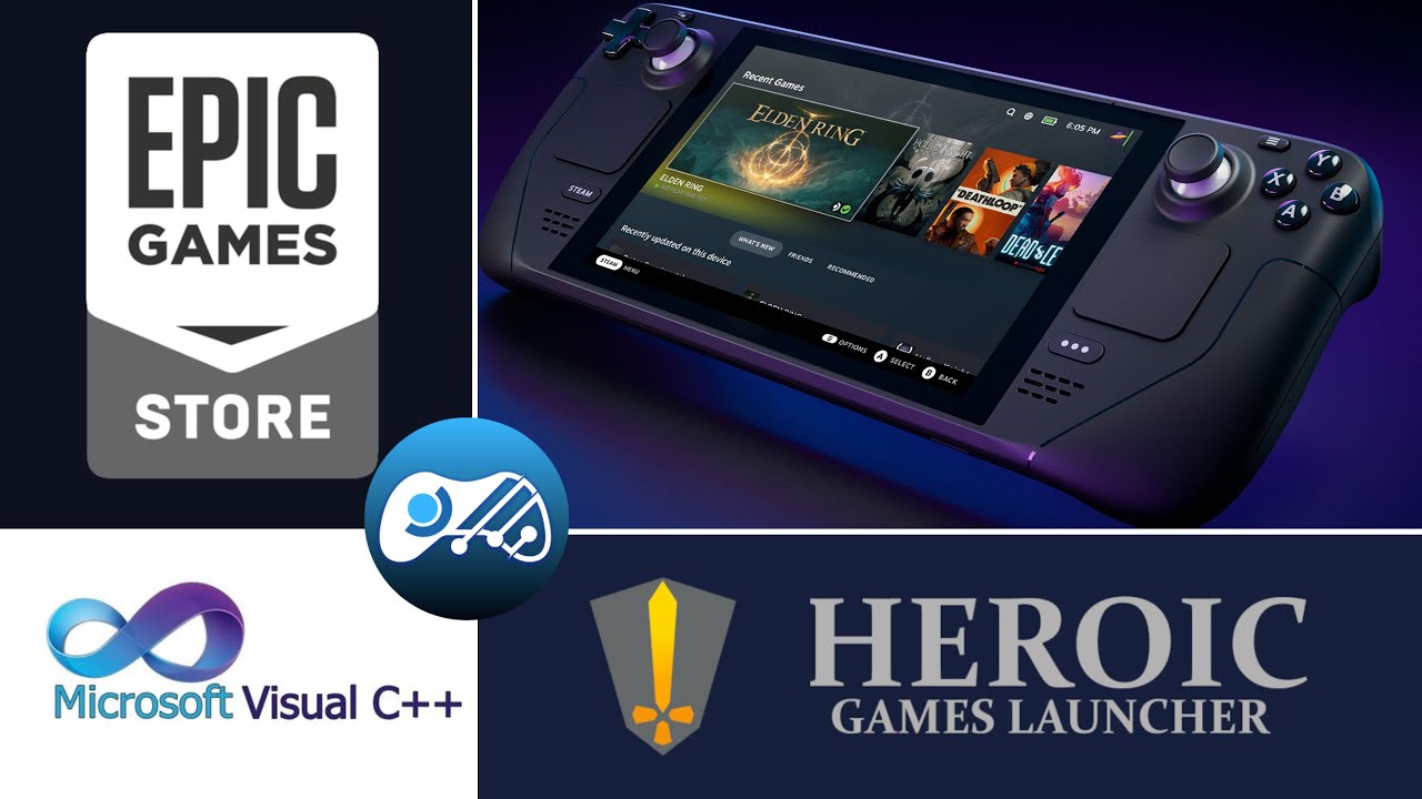 Jak zainstalować Heroic Games Launcher na Steam Decku (EGS, GOG)? Naprawiamy błąd Visual C++