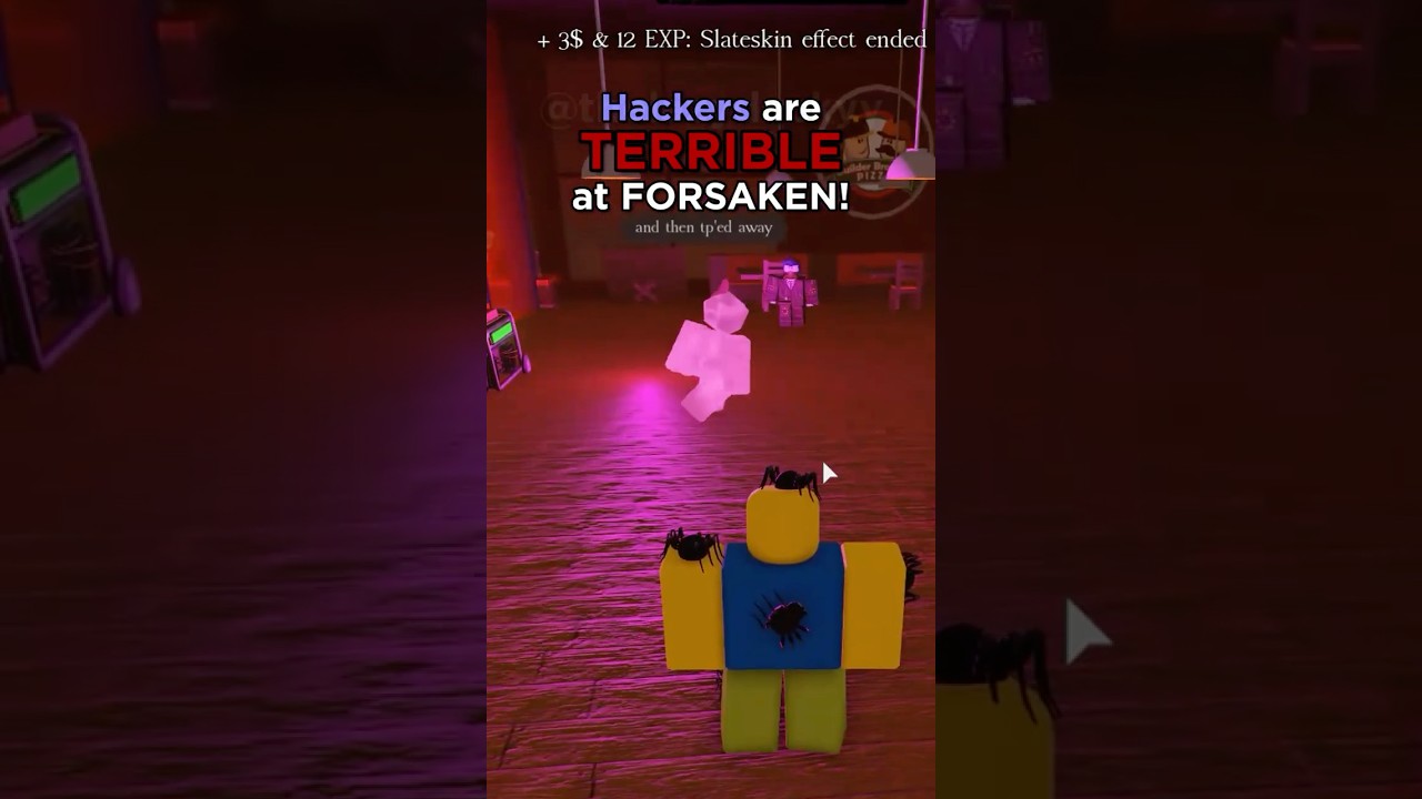 Хакеры в FORSAKEN &mdash; УЖАСНЫЕ существа! #roblox #forsaken #forsakenroblox