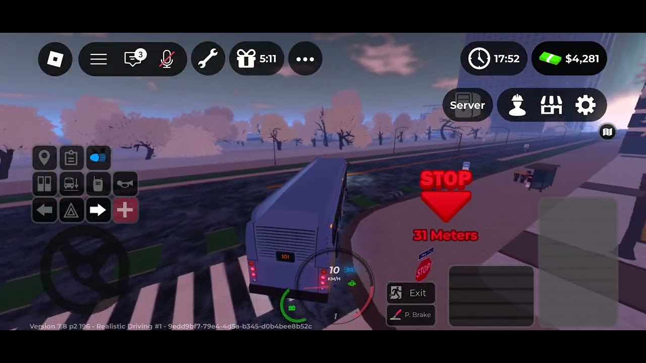 Roblox, School bus sim. Newflyer XD40 Route 101 City bus update.