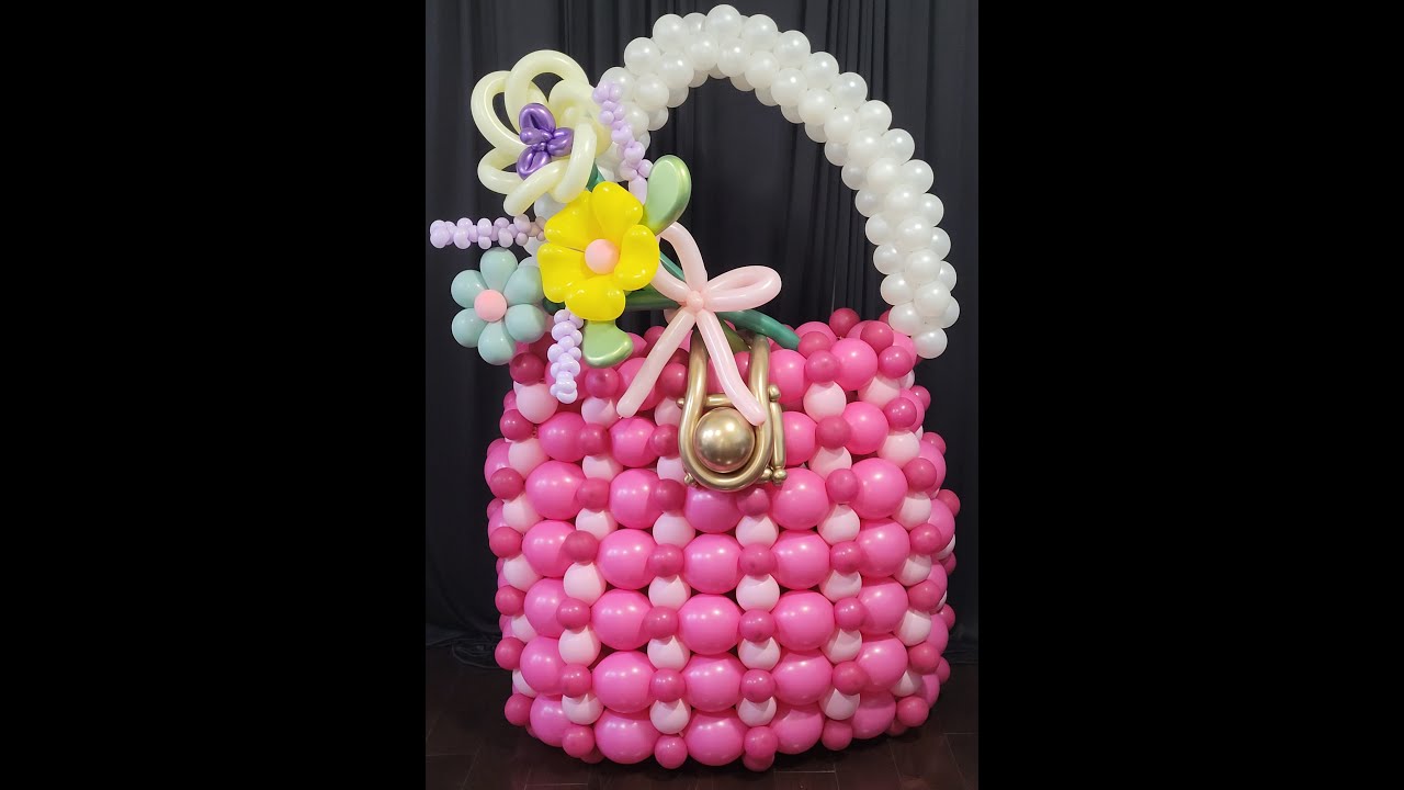 Mother’s Day Balloon Purse Tutorial | Step-by-Step Handbag Design Facebook Live Replay