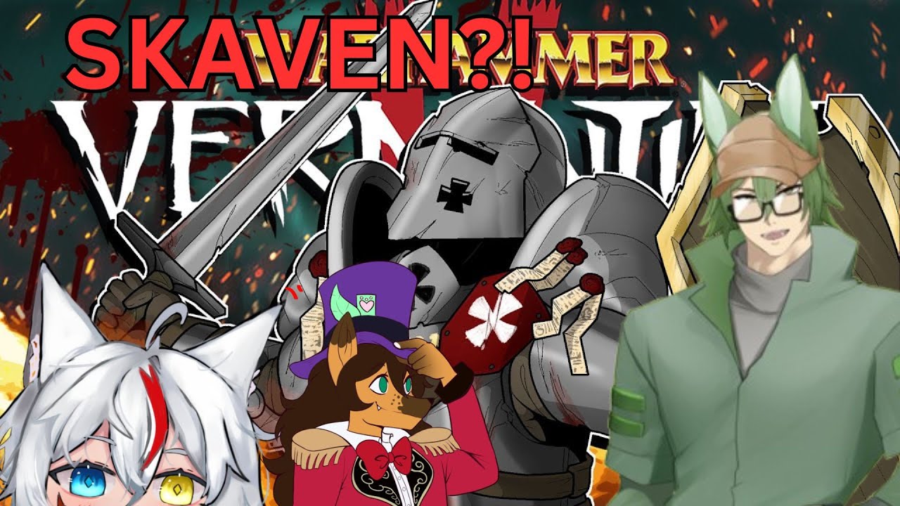 Vtubers React to Rubix Raptor | Turning Chat Into a Chaos God to Summon 100,000 Rats | Vermintide 2