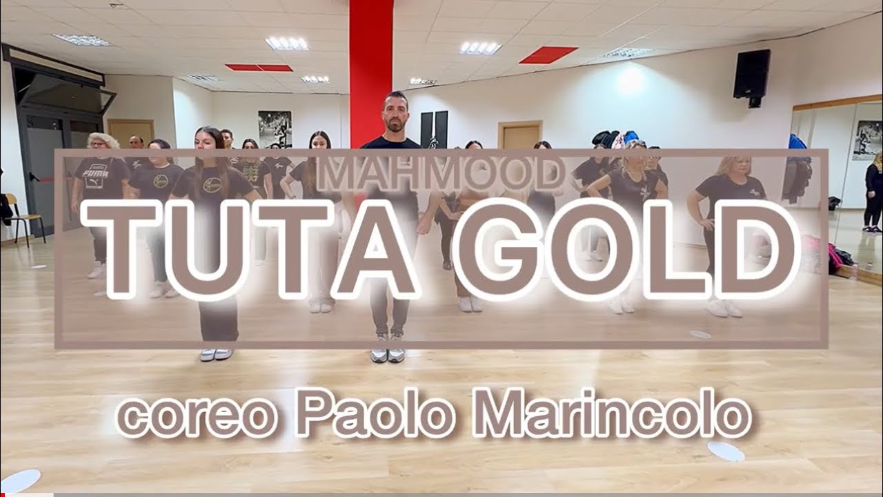 TUTA GOLD Mahmood ✨ coreo Paolo Marincolo - Ballo di gruppo 2024