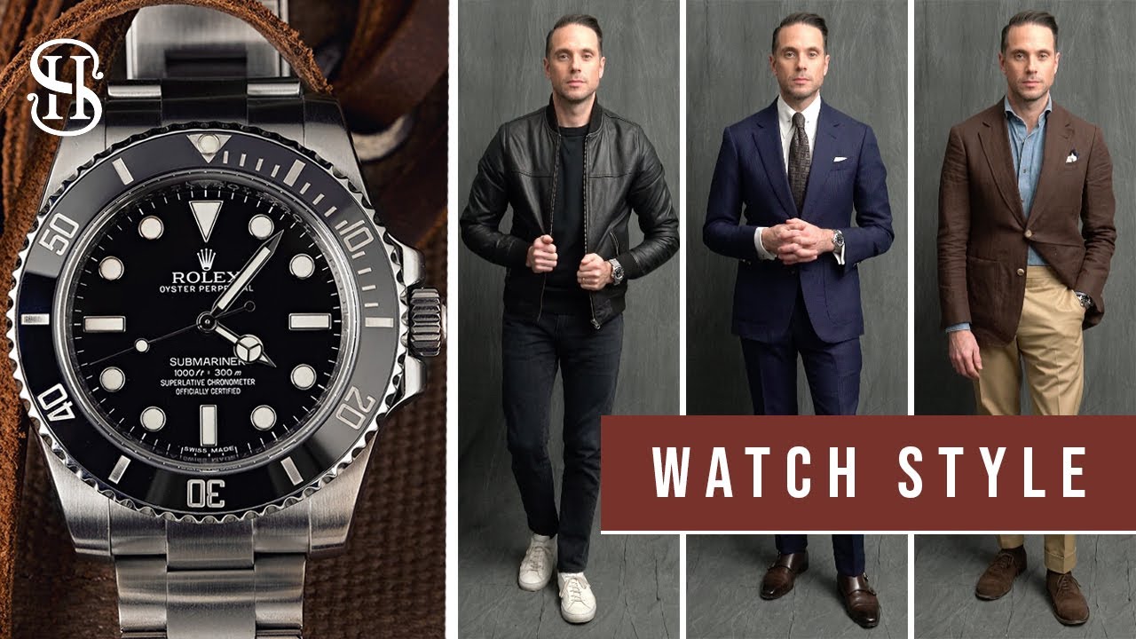 Rolex Submariner: 3 способа создать стильный образ | Подбор часов к одежде
