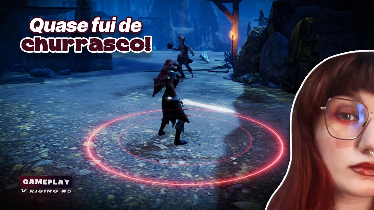 COMO DERROTEI ESSE BOSS SEM MORRER??? 🧛‍♀️✨ | V RISING #5