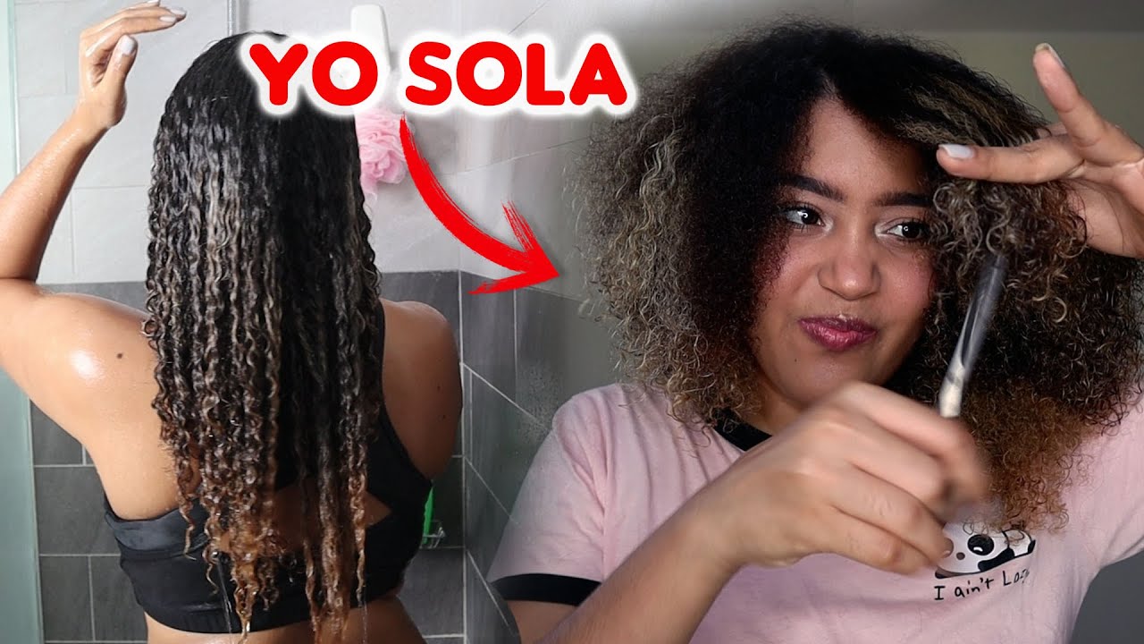 COMO CORTO MI CABELLO EN CAPAS - Cabello rizado