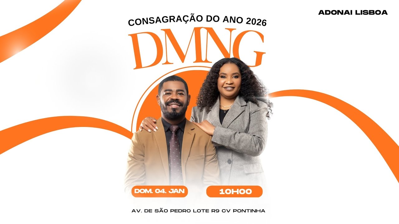 DOMINGO DE CONSAGRAÇÃO