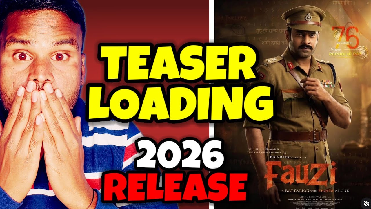 FAUZI Teaser Loading | 2026 Movie Release 😲 | Prabhas | Kamal Kumar