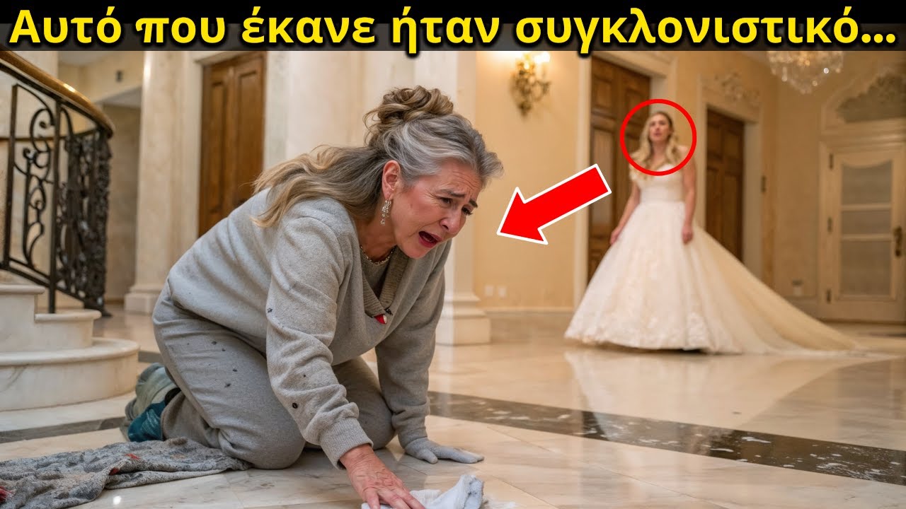 Η ΜΗΤΈΡΑ ΕΝΌΣ ΔΙΣΕΚΑΤΟΜΜΥΡΙΟΎΧΟΥ ΠΡΟΣΠΟΙΕΙΤΑΙ ΟΤΙ ΕΙΝΑΙ ΥΠΗΡΕΤΡΙΑ ΚΑΙ ΔΟΚΙΜΆΖΕΙ ΤΗ ΝΎΦΗ ΤΟΥ ΓΙΟΥ ΤΗΣ